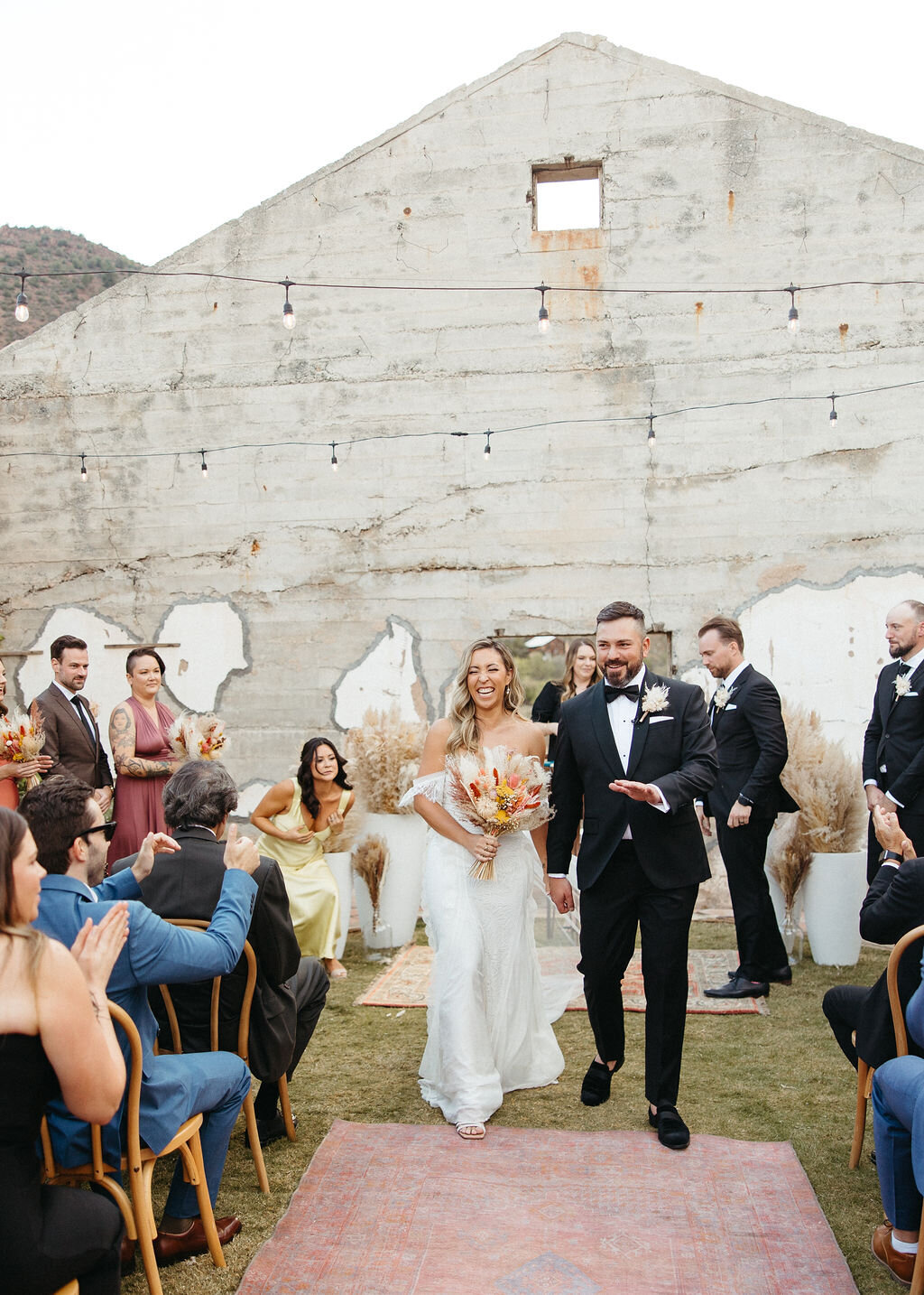 Romantic Jerome, Arizona wedding planned and styled by BTO Events