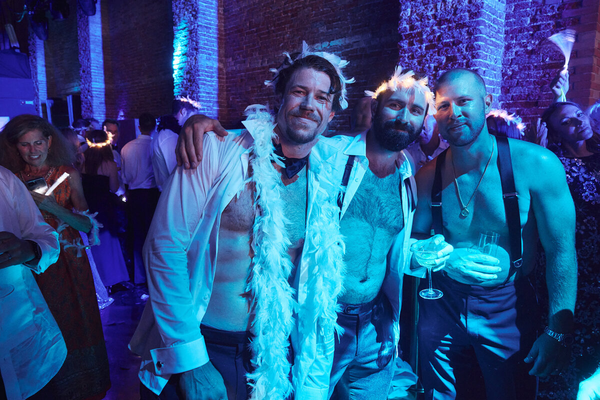 People partying at Belmond Hotel Cipriani Venice