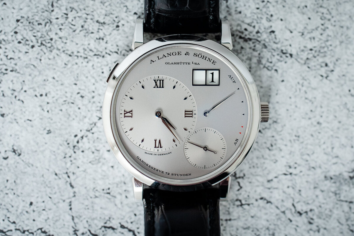 WatchA lange & sohne product photography watch