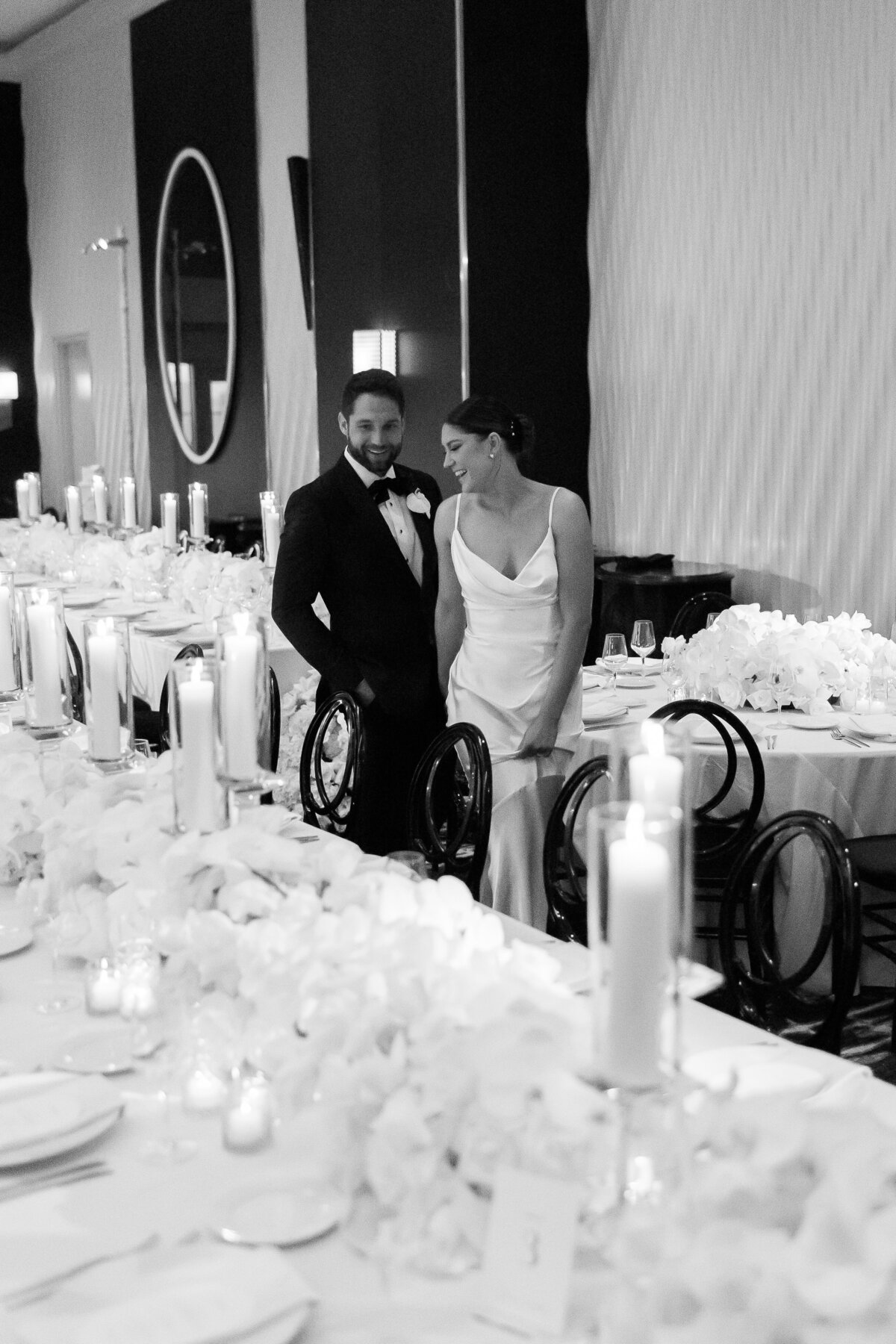 Luxe Black and White Wedding at Palms Casino Resort in Las Vegas - 43