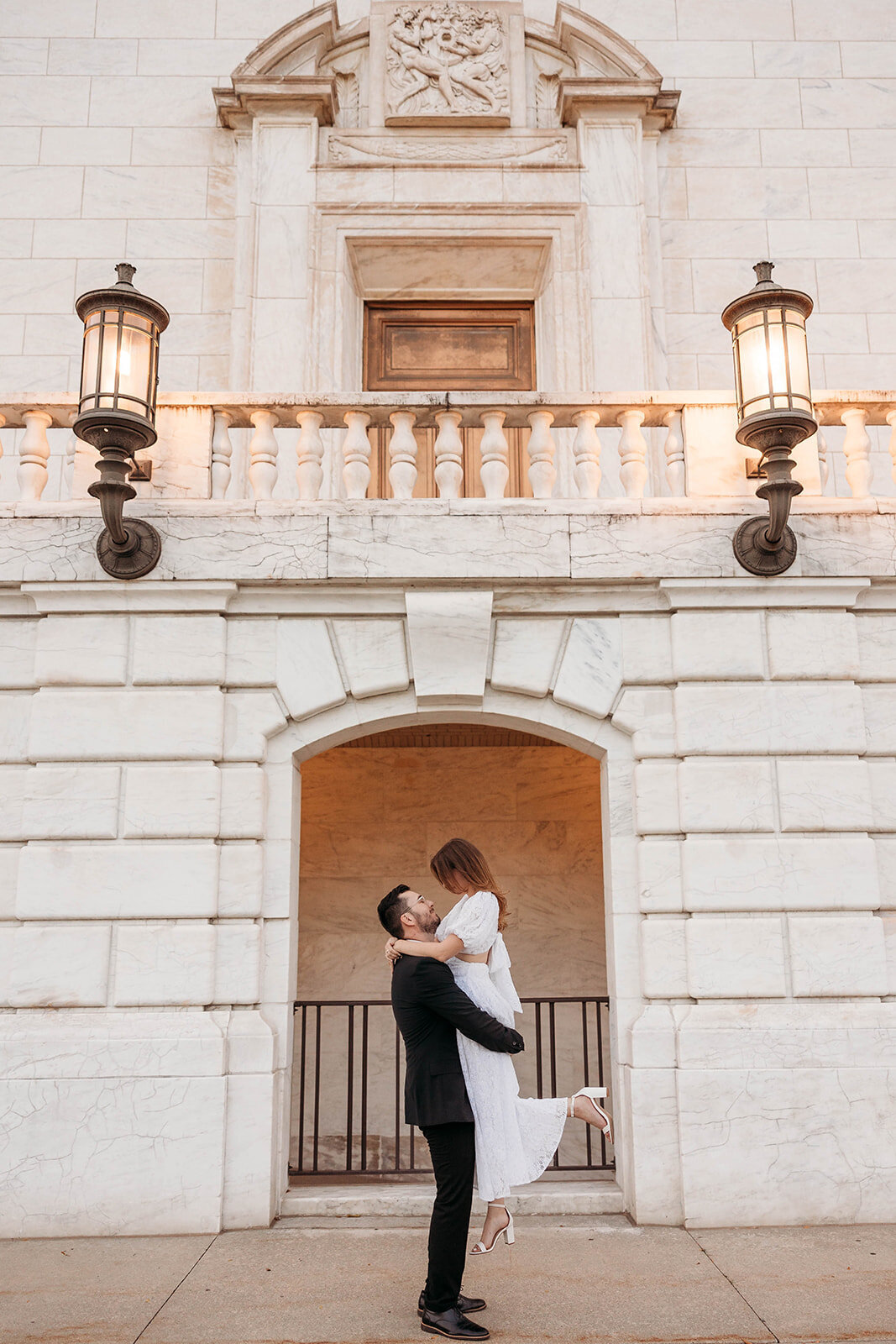 DIA Detroit Institute of Arts Engagement Session Detroit Michigan K. E. Rogers Photography-159