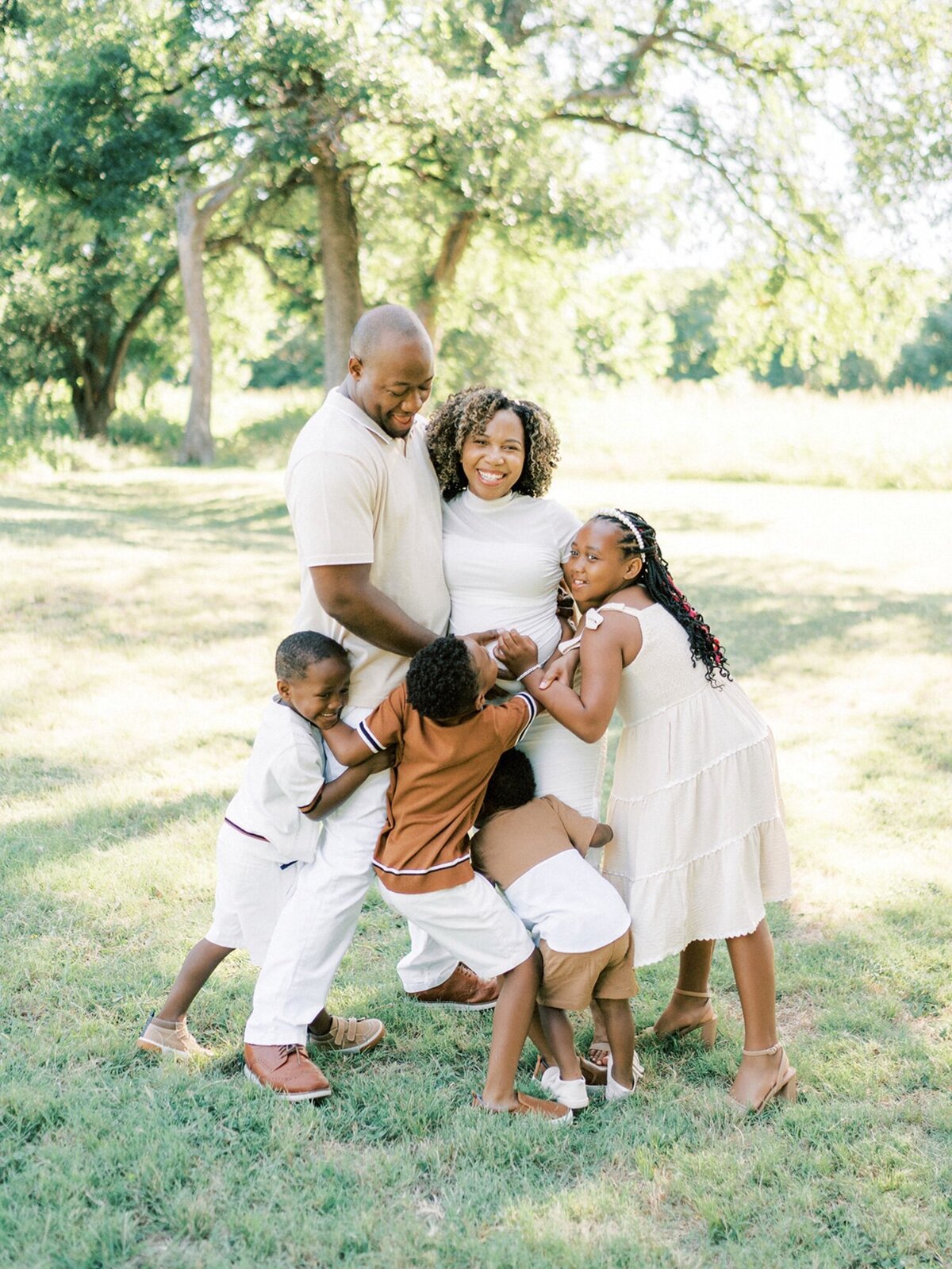 Wood Family Maternity Session in Fort Worth Texas