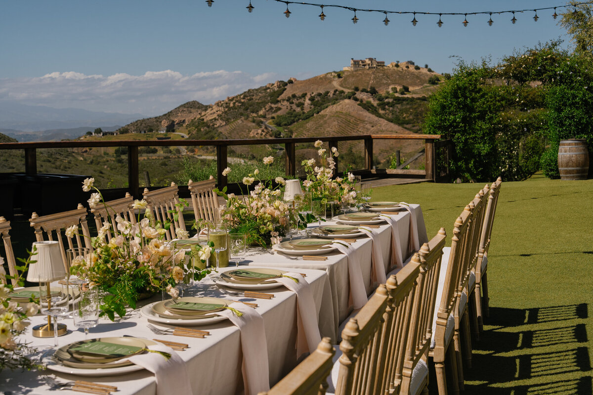 Luxury Wedding Head Table, CA (2 of 1)