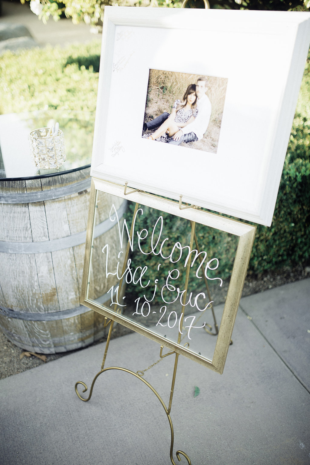 Wedding Photograph Of Signage Los Angeles