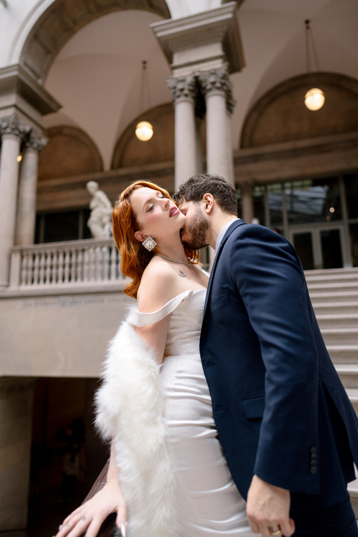 Berlez-Aspen-Avenue-Chicago-Wedding-Photographer-Glam-Atelier-Clair-De-Lune-Vintage-Bob-Mackie-Sheer-Beaded-Gown-Luxury-Engagement-Art-Institute-of-Chicago-South-Garden-75