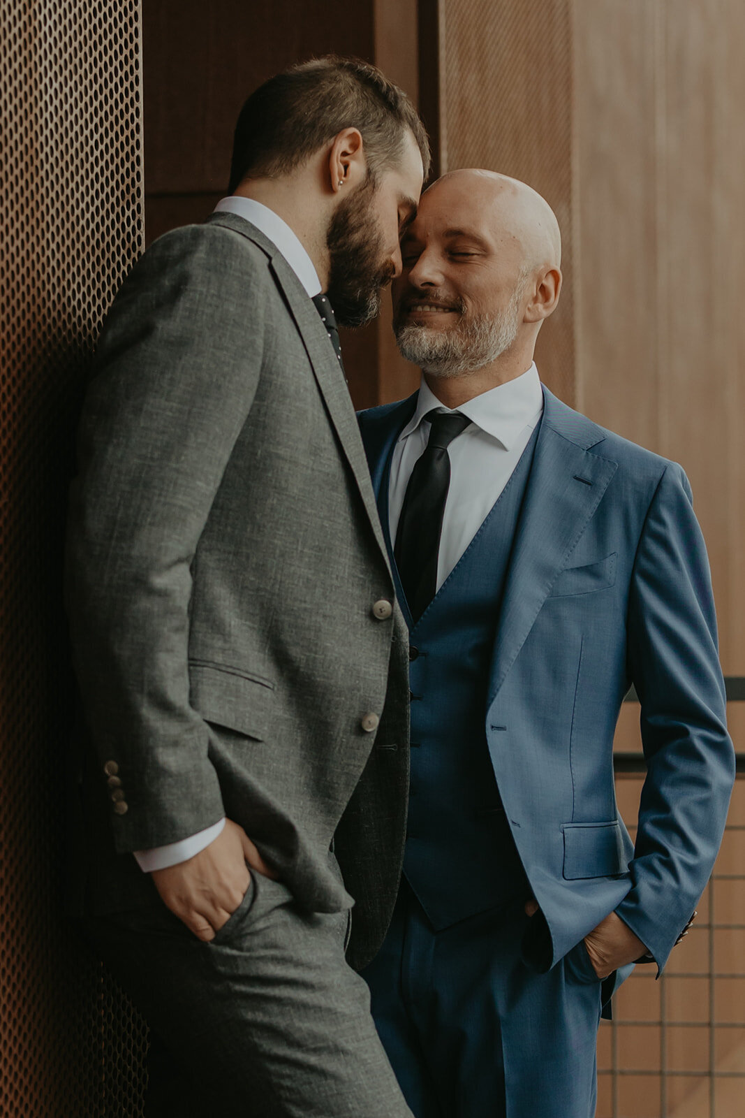 editorial style photo of grooms in nashville