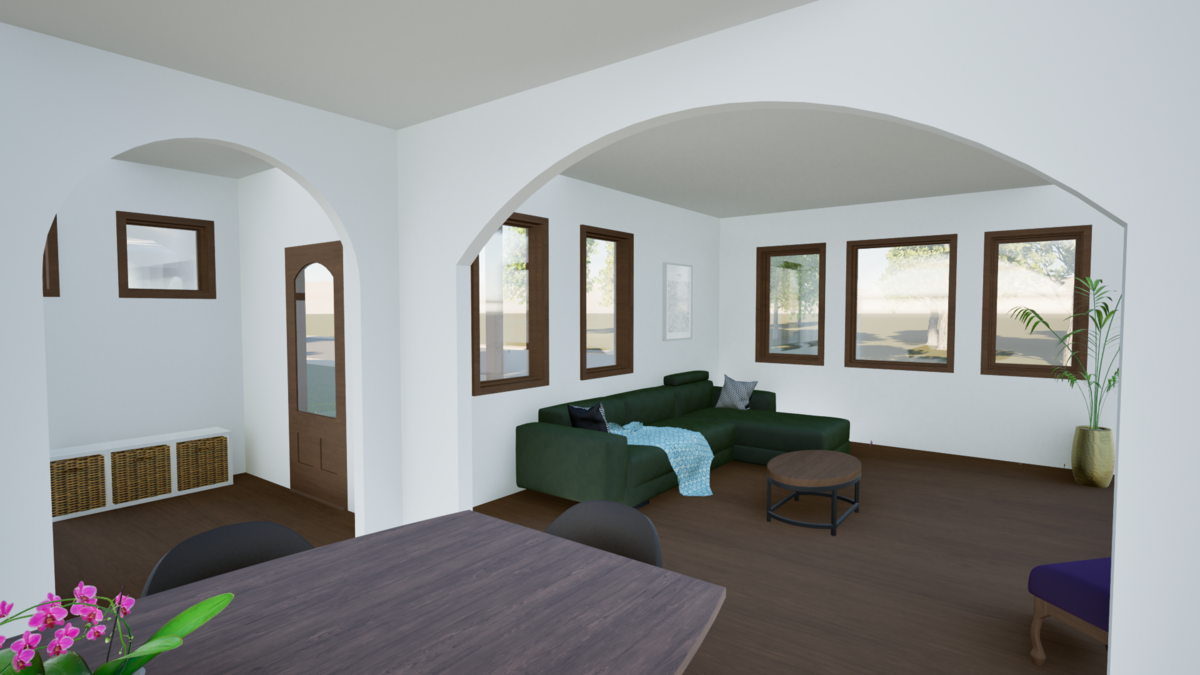 Living Room + Entry