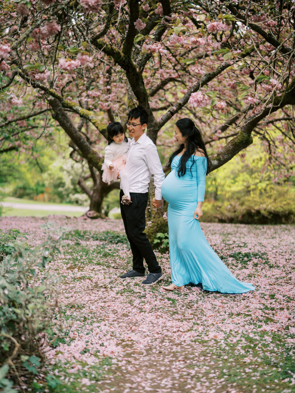 Tanya Zagumenov Washington Park Arboretum Seattle Maternity Session Yanjin-34