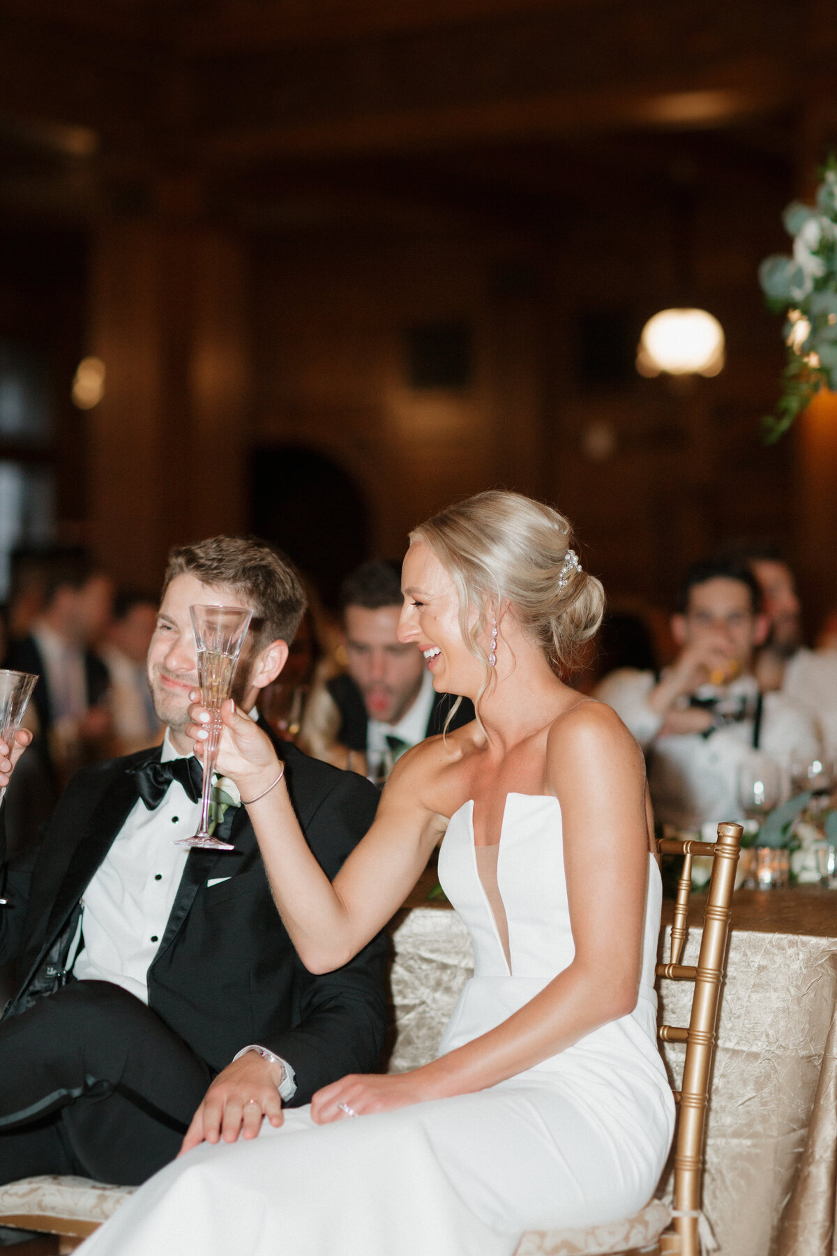 Indianapolis wedding photography joyful reception photo