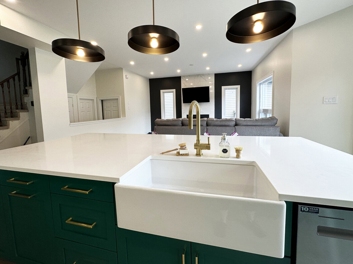 Emerald Green with Envy Kitchen Renovation Interior Design (30)