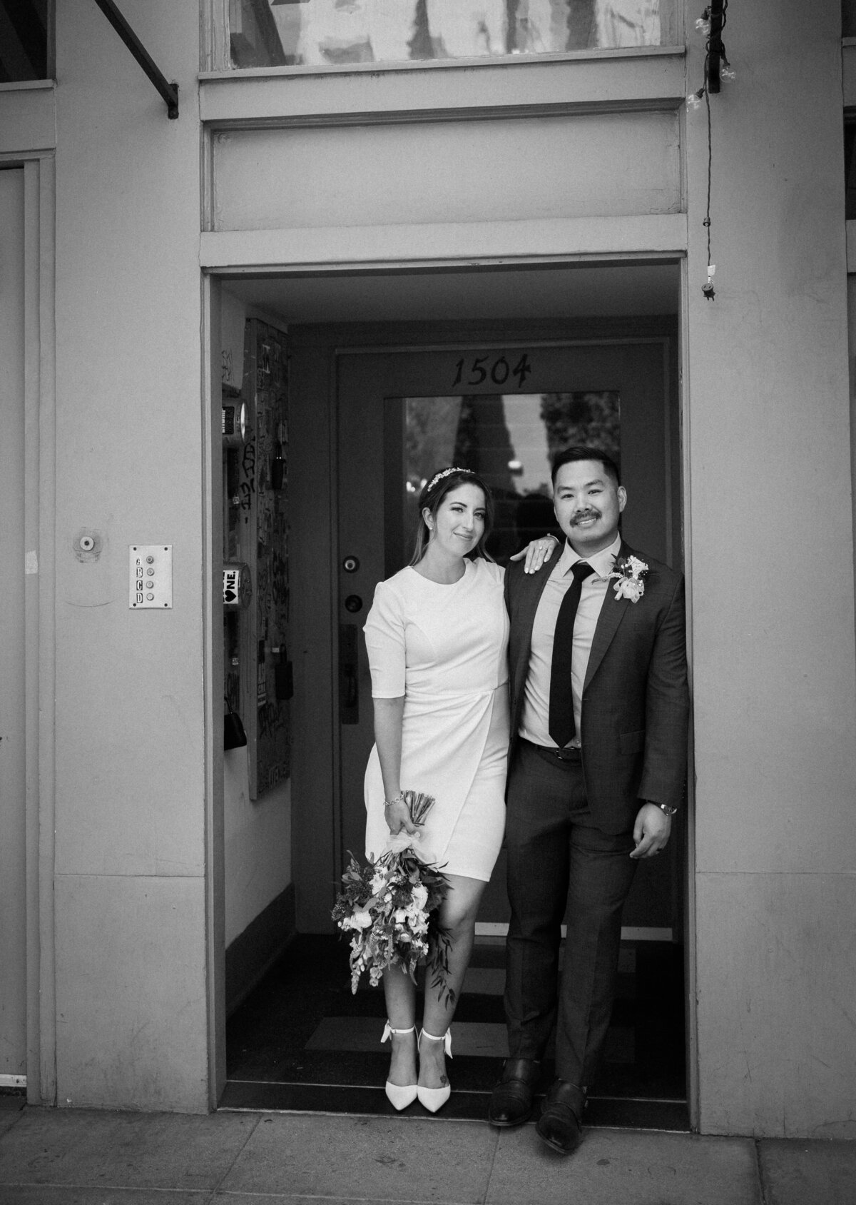 Urban Courthouse Elopement San Diego