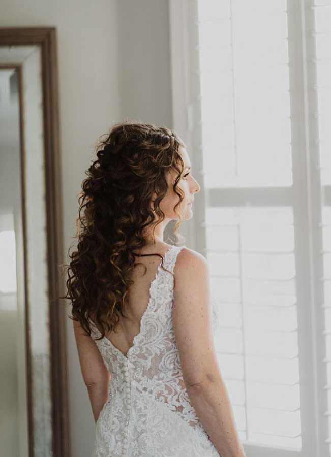 Jacksonville wedding hair stylist and makeup