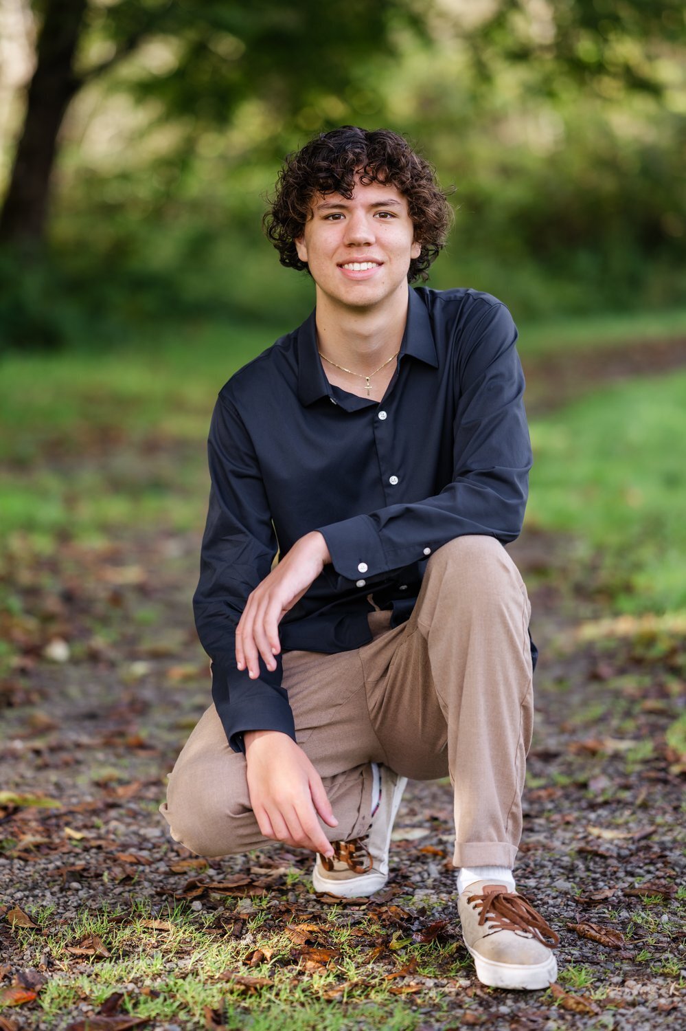 senior guy at park near mount si summer