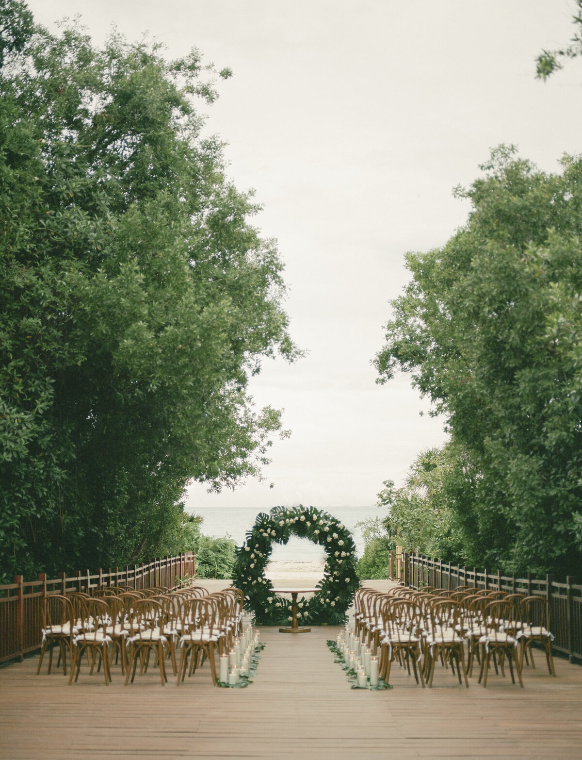 Wedding ceremony design at Paradisus Playa del Carmen, Mexico