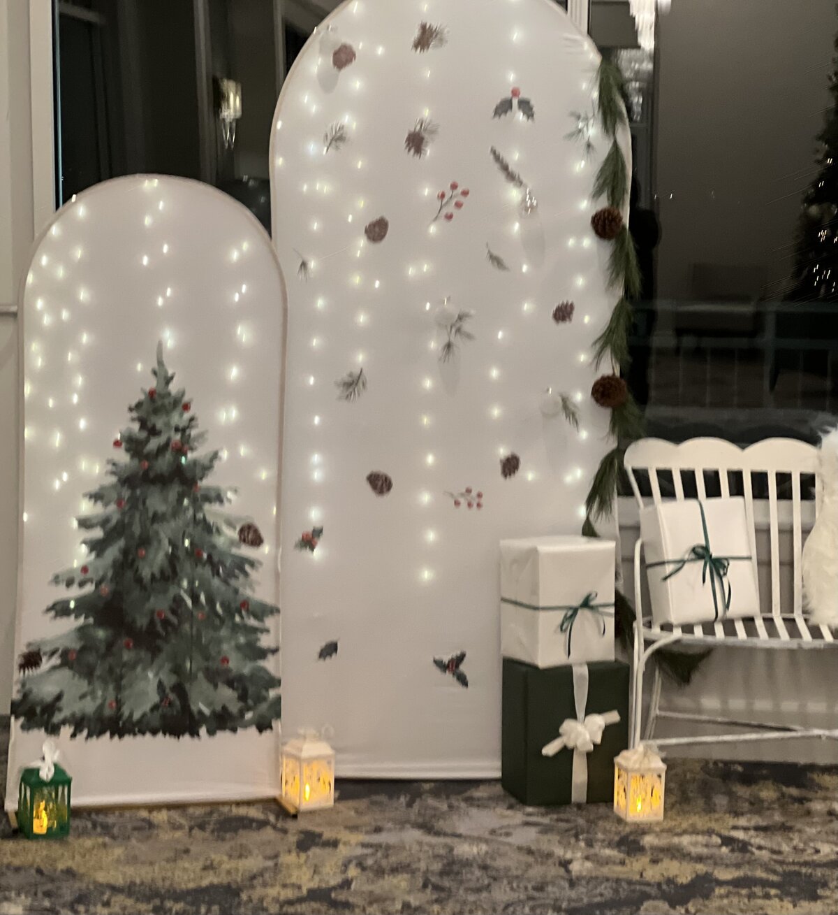 winter ball decor