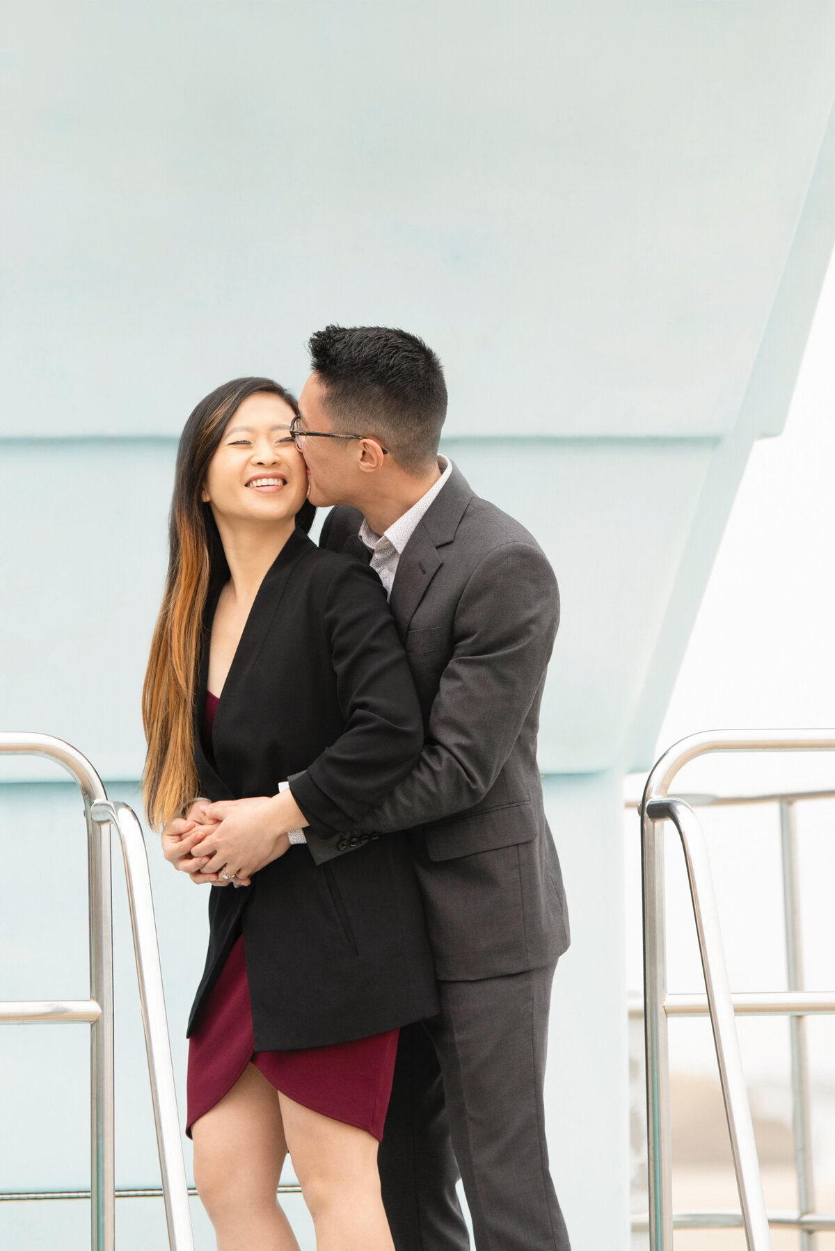 Wallace & Cera _ Engagement Portraits_ Santa Cruz Boardwalk & Beach_09