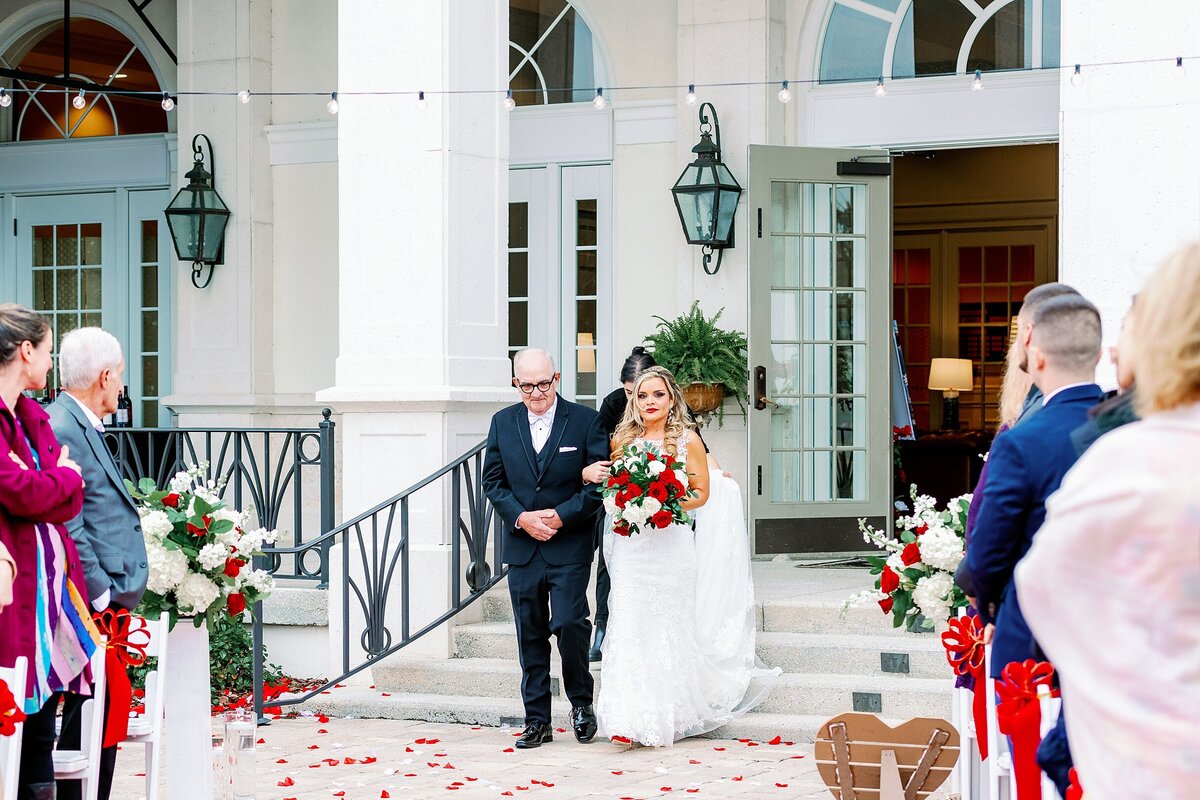 Outdoor Wedding Ceremony | The Riverhouse St. Augustine | Chynna Pacheco Photography-9