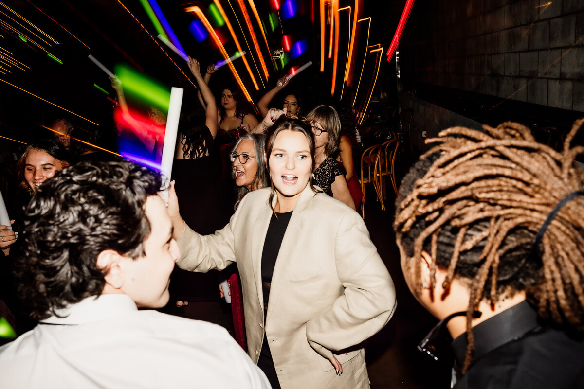 Archer Inspired Photography - Christina and Jake Wedding - Smog Shoppe Los Angeles - Dance Floor-36