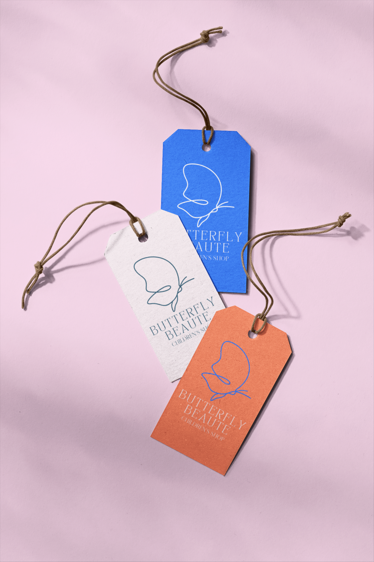 Butterfly Beaute Tags