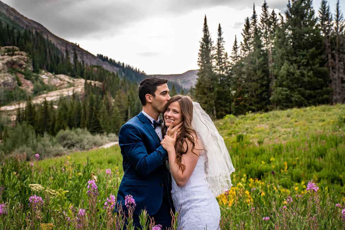 Crested Butte Colorado Wildflower wedding elopement photographer