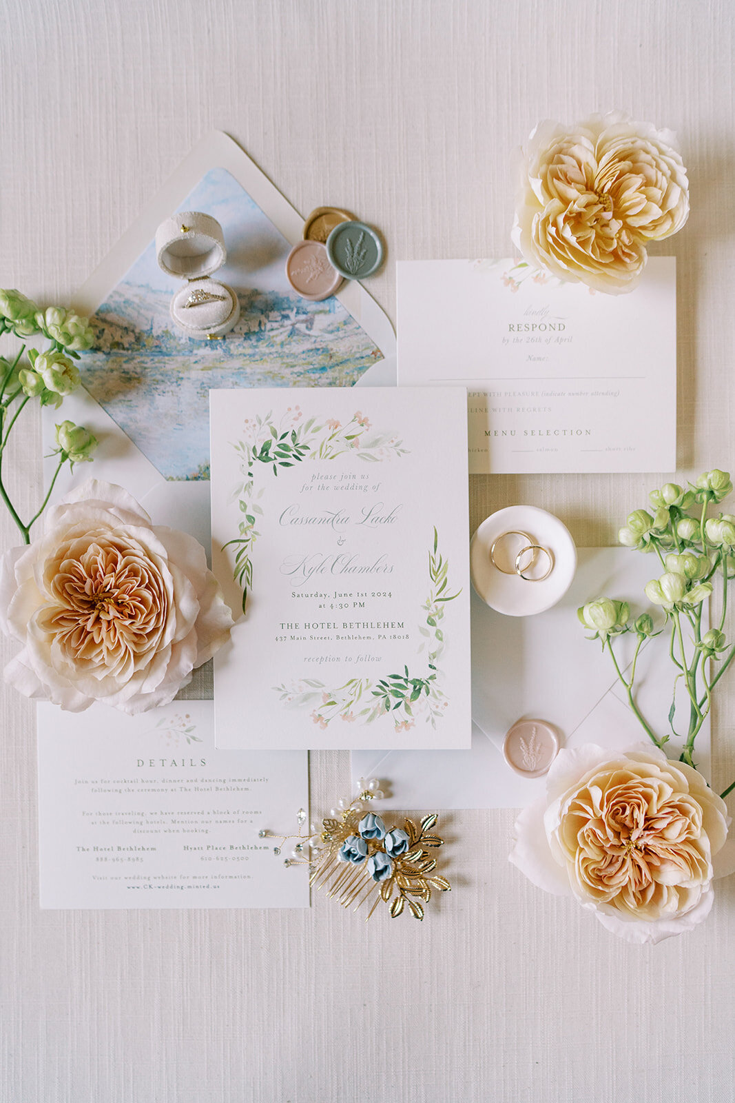 Hotel Bethlehem Wedding CK-08277