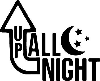 Up All Night Logo Proof