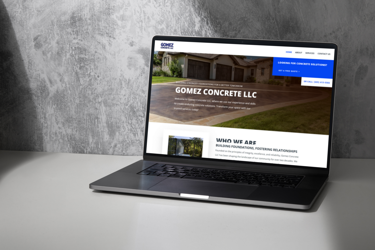 Discover The Agency's revolutionary approach to construction web design with our Gomez Concrete project. Stand out with a site that reflects your quality and expertise in the construction sector.
