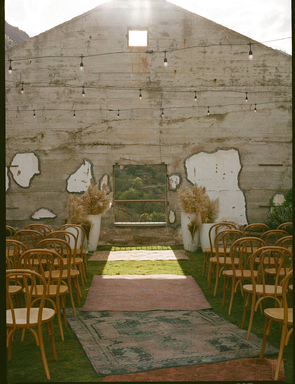 Romantic Jerome, Arizona wedding planned and styled by BTO Events