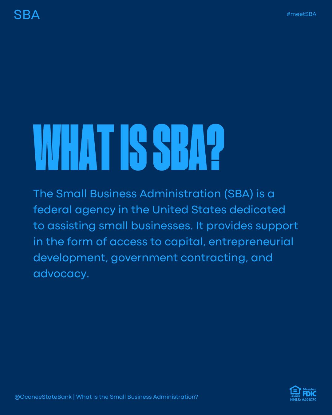 2 What is the SBA