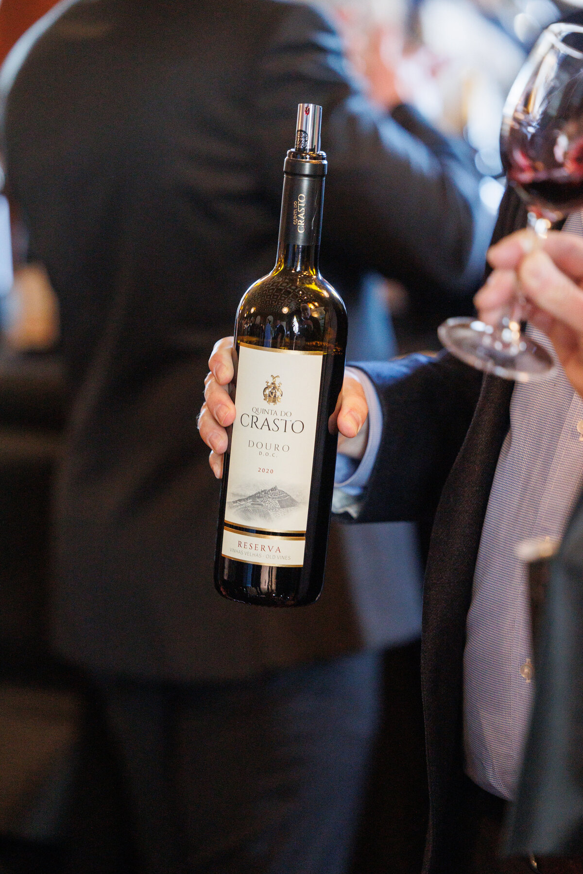 a bottle of Crasto