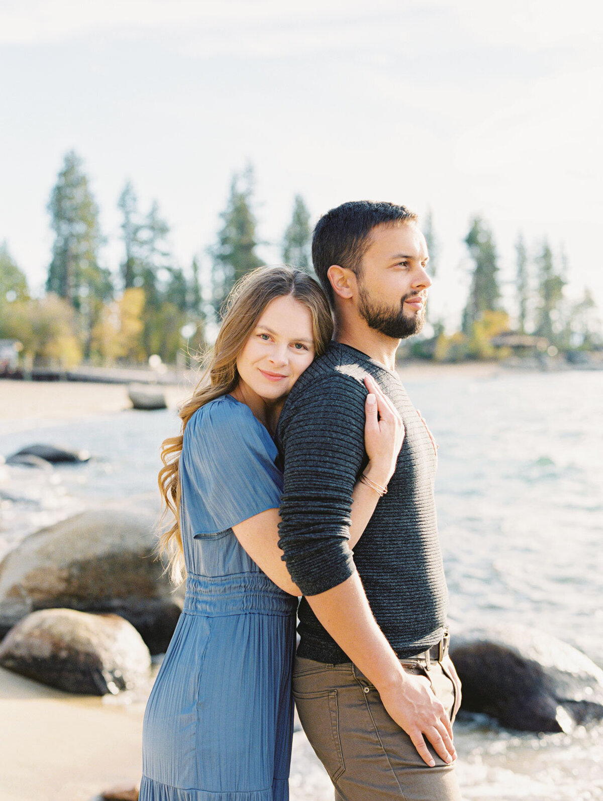 Tahoe Engagement photo session