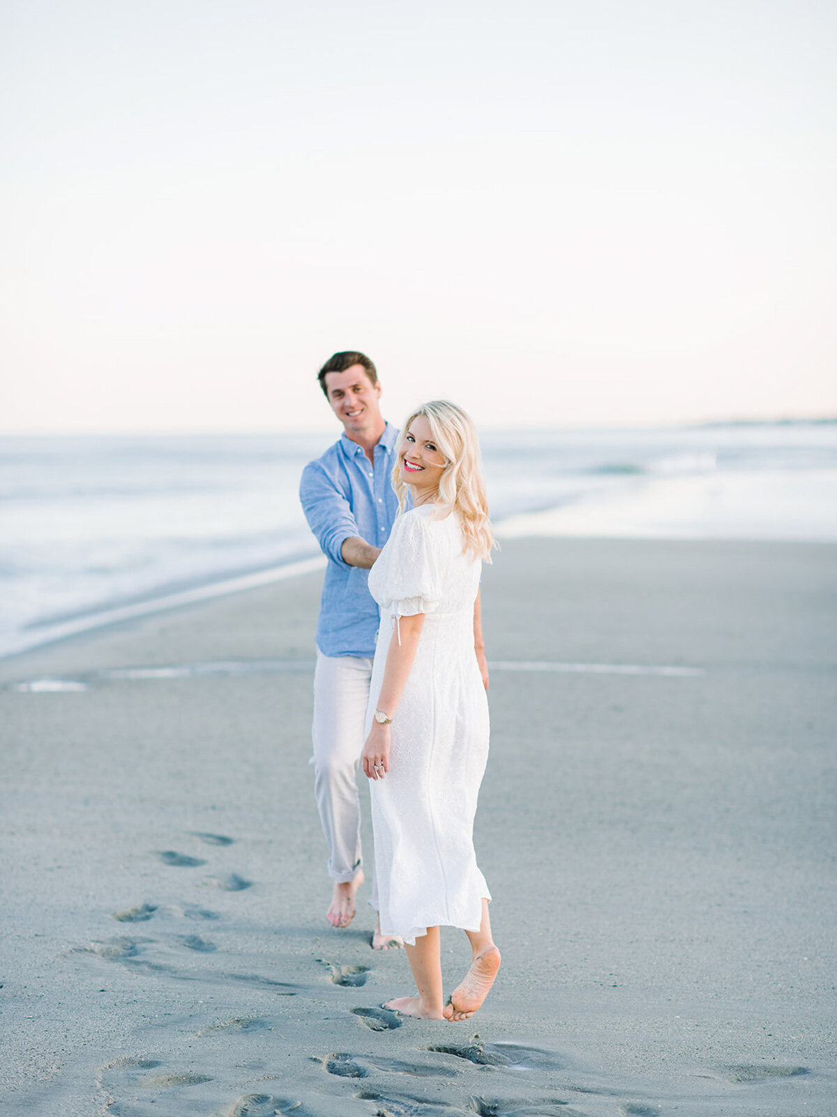 Sullivian Island Beach Engagement Photography in Charleston, SC -5