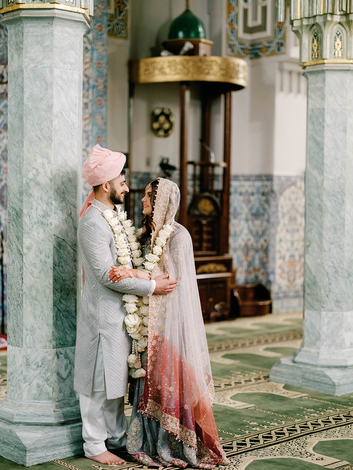Couple after their wedding ceremony