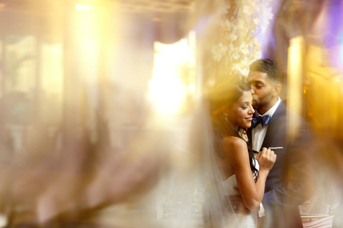 Bride and groom photo at The Sands