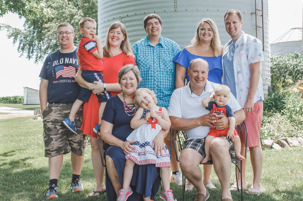 extended family photo