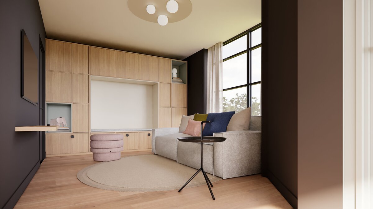 Project Noordendijk - Fam. Lissenberg - Aanzicht speelkamer