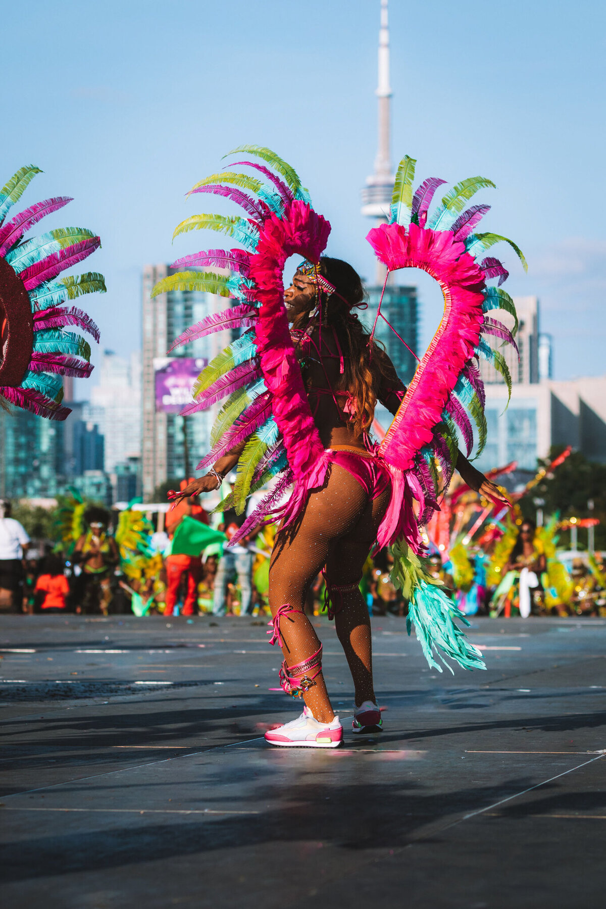 Photos of Masqueraders from Toronto Carnival 2023 - Sunlime Mas Band - Medium Band of The Year 2023-023