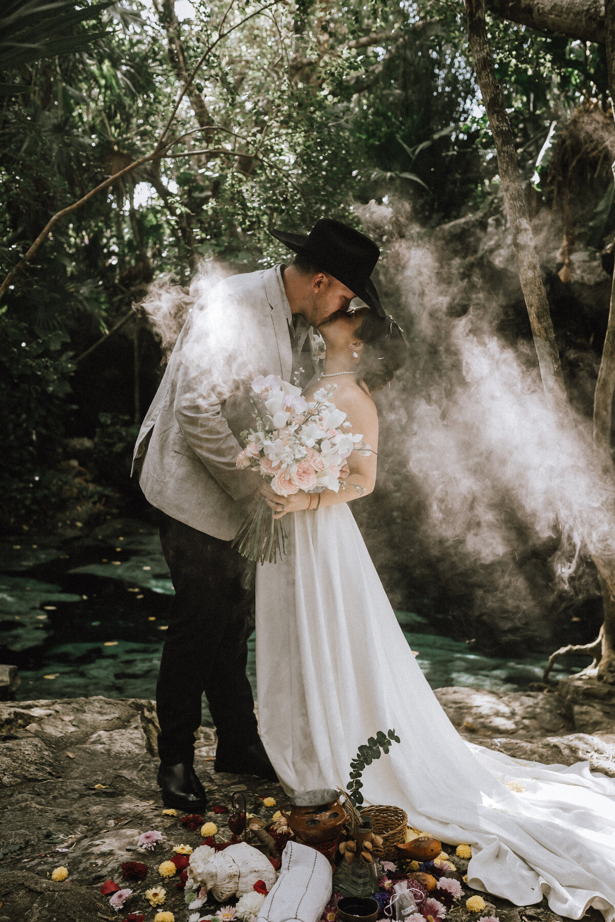 Ambar + Alejandro with Tulum Wedding Photos-2-4493