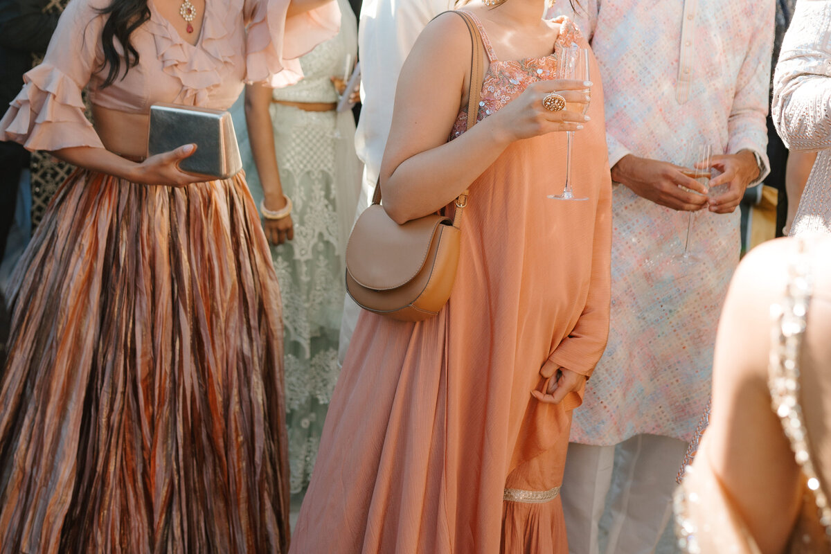 guests at an Indian wedding in Portugal