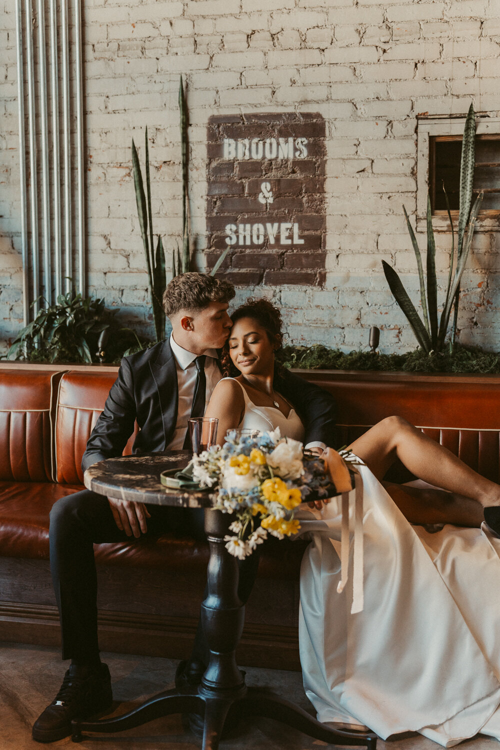 Hotel Herringbone Wedding 6