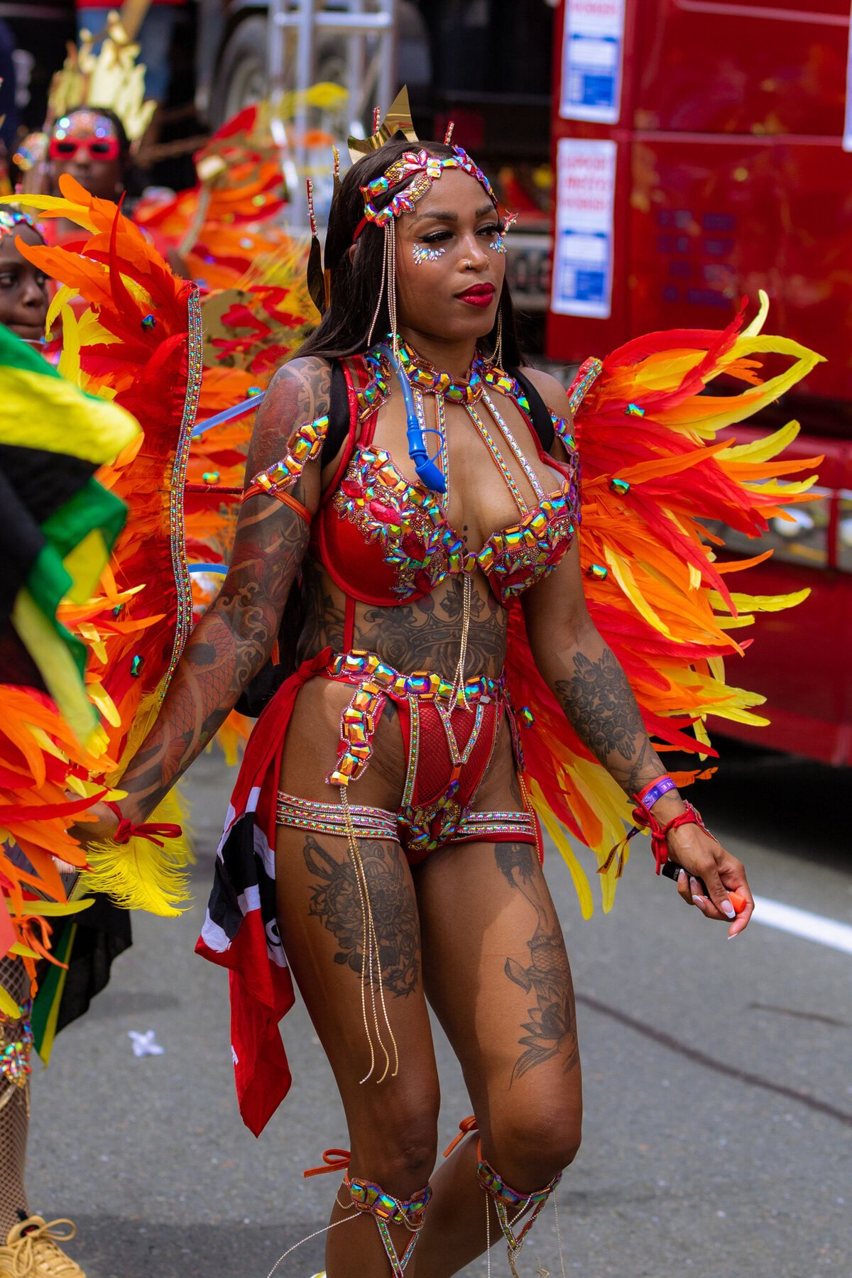 Photos of Masqueraders from Toronto Carnival 2023 - Sunlime Mas Band - Medium Band of The Year 2023-184