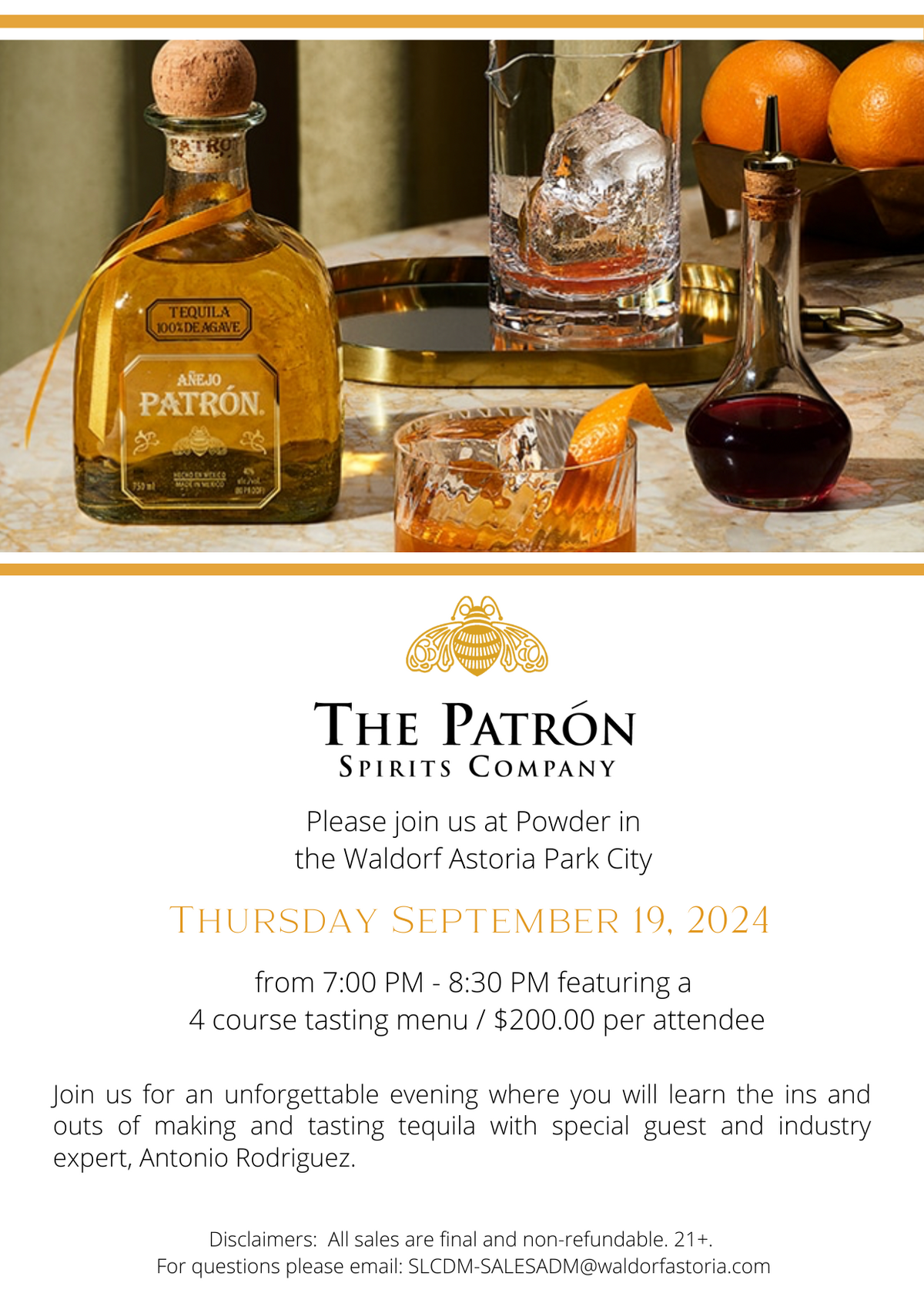 Patron Invitation