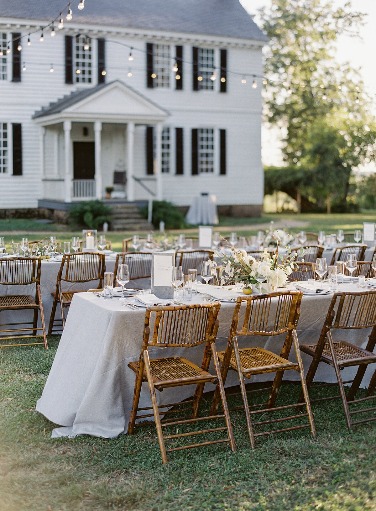 Romantic alfresco Virginia Outdoor Tuckahoe Estate Wedding Vicki Grafton Photography Fine Art Film Luxury Photographer Martha Stewart Weddings 47