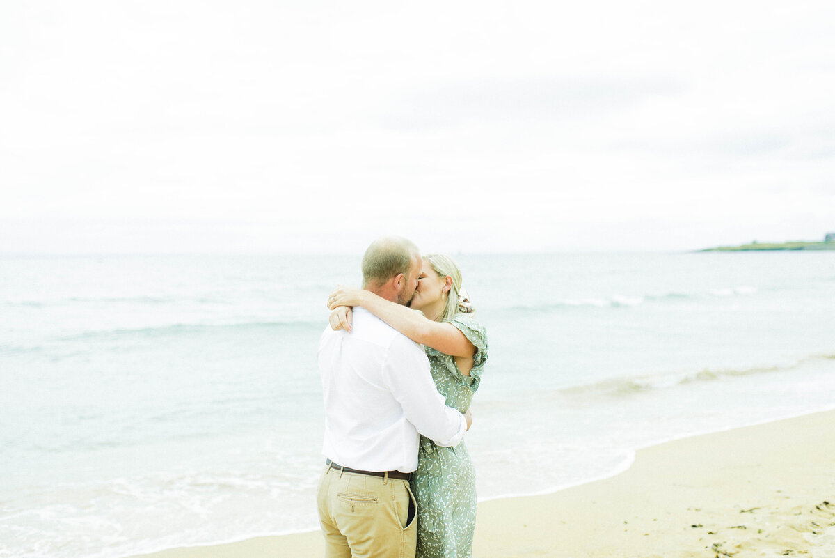 Luxury Wedding Photographer scotland, Jill Cherry Porter Beach engagement shoot Elie