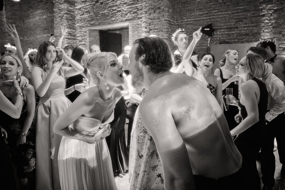 Ryan Pulock and wife Danielle at wedding