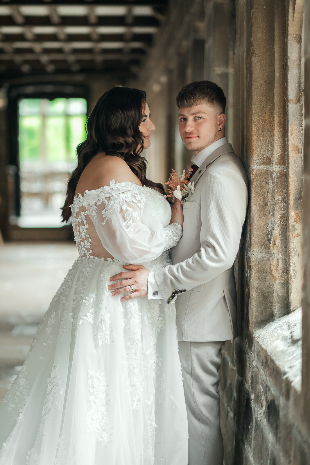 Romantic Nottingham Wedding at Newstead Abbey - Timeless Love in a Historic Setting-54
