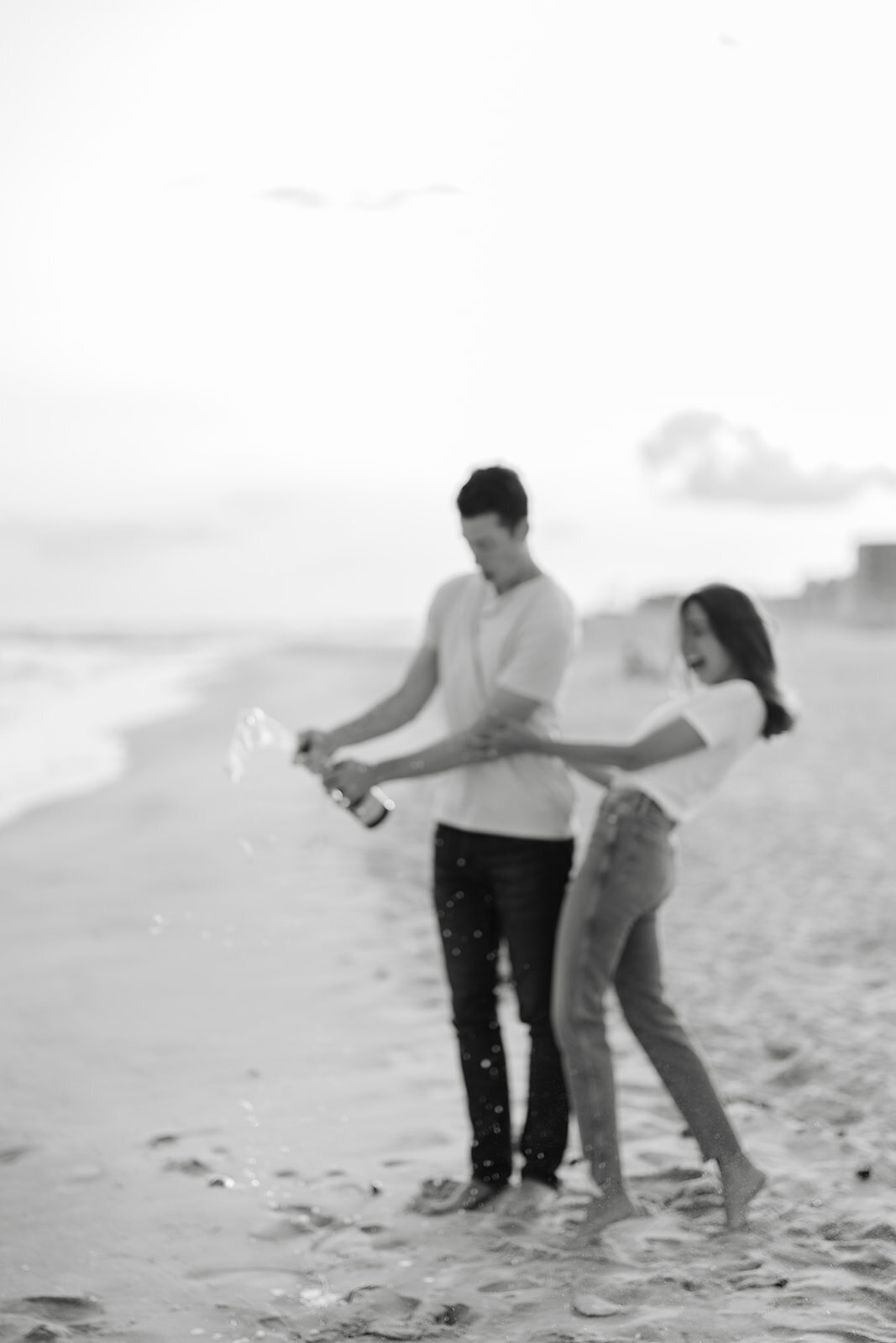Laynie and Cody beach engagement10