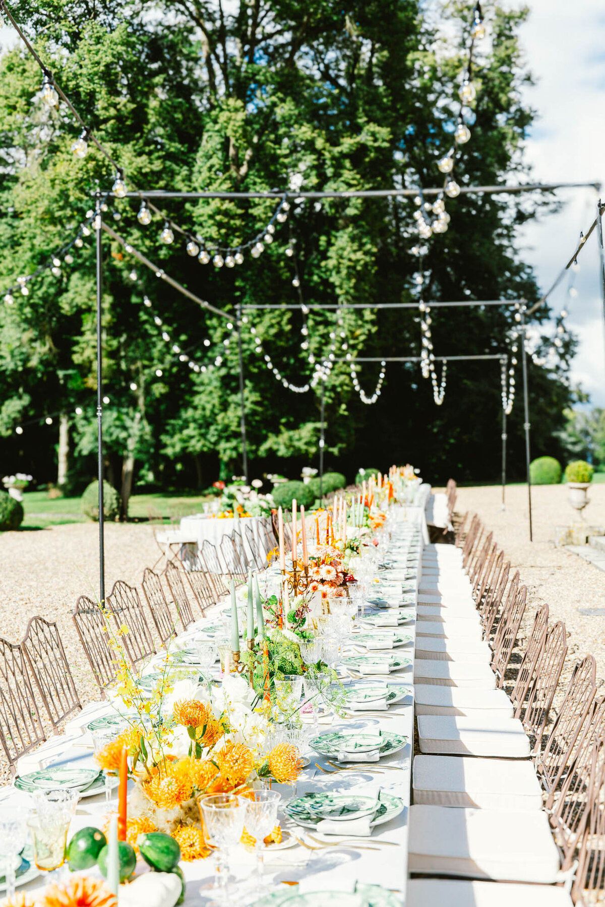 Wedding_Château _Champlâtreux_florist_trend _2025_vegetables_flowers_Capucineatelierfloral266