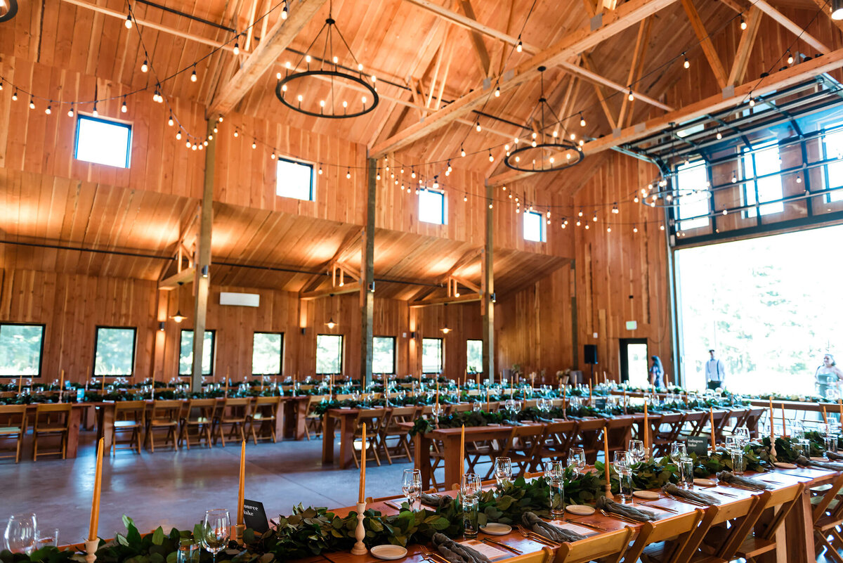 Saltwater Farm Wedding Reception