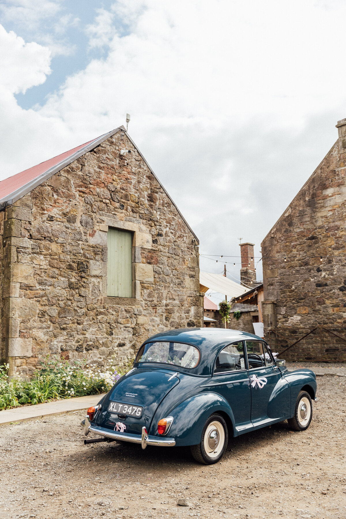 Wedding car at The Free Company